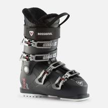 WOMEN'S ON PISTE SKI BOOTS PURE COMFORT 60 SOFTBLK
