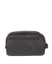 Barbour Wax Washbag OLIVE/BROWN