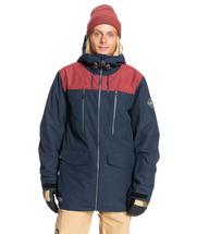 Quiksilver Men's Fairbanks Snow Jacket NAVYBLAZER