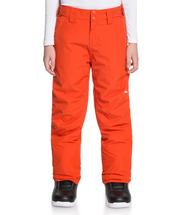 Quiksilver Boys 8-16 Estate Snow Pants PUREEDPUMPKIN