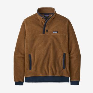Patagonia Men's Shearling Fleece Button Pullover BENE