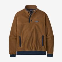 Patagonia Men's Shearling Fleece Button Pullover BENE
