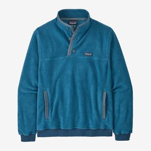 Patagonia Men's Shearling Fleece Button Pullover WAVB