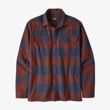 Patagonia Men's Long-Sleeved Organic Cotton Midweight Fjord Flannel Shirt MOSM