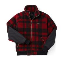 Filson Men's Hawks Point Sherpa Fleece Jacket REDBLACK