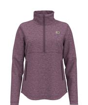 The North Face Women's Crescent 1/4 Zip Pullover PIKESPURPLEHEATHER