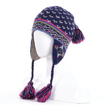 Lost Horizons Women's Helsinki Earflap Hat DARKBLUE