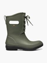 Bogs Women's Amanda II Lace Insulated Rain Boot OLIVE