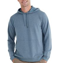 Free Fly Men's Bamboo Fleece Pullover Hoody HEATHERBLUECURRENT