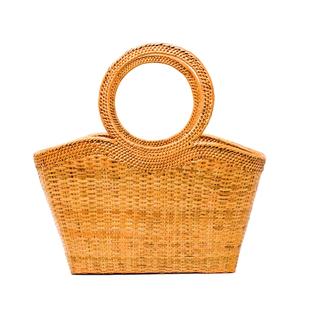 Poppy & Sage Lilly Tote Bag RATTAN