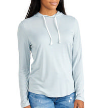Free Fly Women's Bamboo Lightweight Shore Hoody BAYBLUE