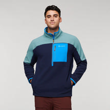 Cotopaxi Men's Abrazo Half-Zip Fleece Jacket BLUEGRASS/MARITIME