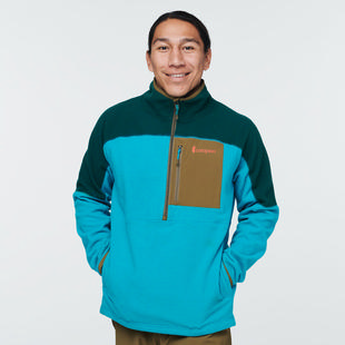 Cotopaxi Men's Abrazo Half-Zip Fleece Jacket DEEPOCEANMINERALBLUE