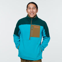 Cotopaxi Men's Abrazo Half-Zip Fleece Jacket DEEPOCEANMINERALBLUE