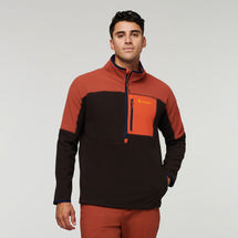 Cotopaxi Men's Abrazo Half-Zip Fleece Jacket SPICE/CAVERN