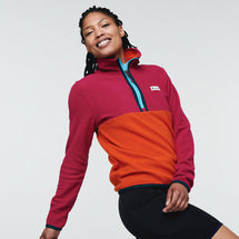 Cotopaxi Women's Amado Fleece RASPBERRY/CANYON