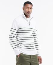Barbour Men's Harbour Half Zip OFFWHITE