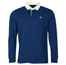 Barbour Men's Crest Rugby Shirt DEEPBLUE