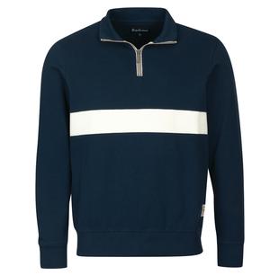 Barbour Men's Davey Half Zip NAVY