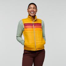 Cotopaxi Women's Fuego Down Vest AMBERSTRIPES