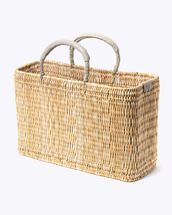 Mer Sea Medina Market Basket - Medium- Natural NATURAL