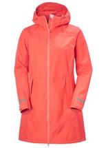 Helly Hansen Women's Lisburn Raincoat HOTCORAL