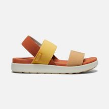 Keen Women's Elle Backstrap Sandal FOSSILORANGE