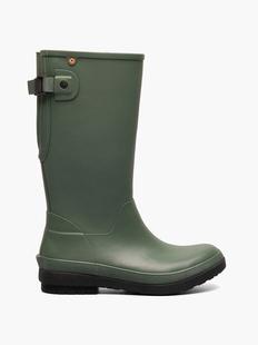 Bogs Women's Amanda II Tall Rainboot (Adjustable Calf) GREENASH