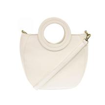 Joy Susan Coco Circle Handbag WHITE