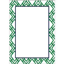 WH Hostess Bamboo Trellis Notepad 5x7  