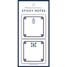 WH Hostess Chinoiserie 2-Pack Sticky Notes CHINOISERY