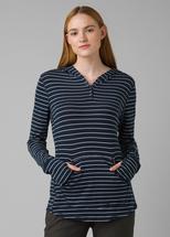 Prana Women's Sol Protect Hoodie NAUTICALSTRIPE