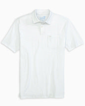 Southern Tide Men's Sun Farer Cotton Polo Shirt CLASSICWHITE