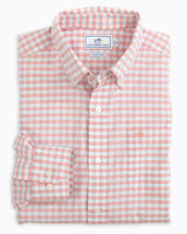 Southern Tide Men's Collins Check Shirt CITRUSPUNCH