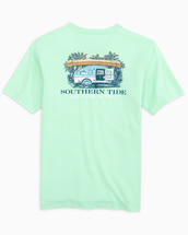 Southern Tide Men's Skipack Camper T-Shirt OFFSHOREGREEN