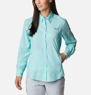 Columbia Women’s PFG Tamiami II Long Sleeve Shirt GULFSTREAM