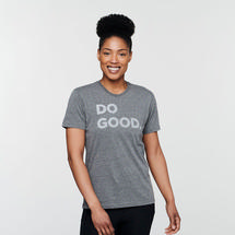 Cotopaxi Women's Do Good T-Shirt HEATHERGREY