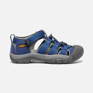 Keen Big Kids' Newport H2 Waterproof Sandal BLUEDEPTHS/GARG