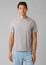 Prana Men's Calder Short Sleeve Pocket Top ASHY