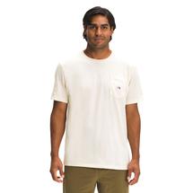 The North Face Men's Heritage Patch Pocket Tee GARDENIAWHITEHEATHER