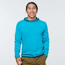 Cotopaxi Men's Sombra Sun Hoodie MINERALBLUE