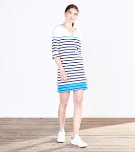 Hatley Women's Lucy Dress (Long) - French Girl Stripes FRENCHGIRLSTRIPES