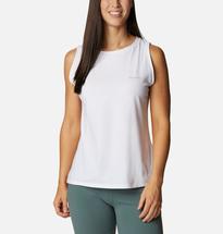 Columbia Women's Sun Trek Tank WHITE