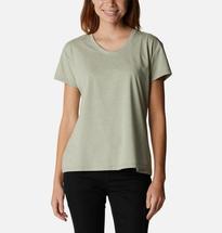 Columbia Women's Sun Trek T-Shirt SAFARIHEATHER