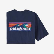  Patagonia Men's Boardshort Logo Pocket Responsibili- Tee