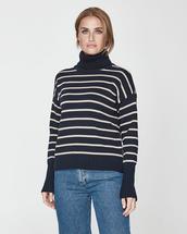 Holebrook Women's Dagny Rollneck NAVY/KHAKI