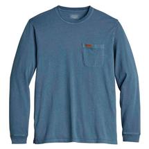 Pendleton Men's Long-Sleeve Deschutes Pocket Tee DEEPSEABLUE