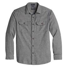 Pendleton Men's Burnside Double-Brushed Flannel Shirt NAVYHTHR