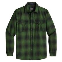 Pendleton Men's Scout Shirt GREEN/BLACK