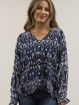 Caite & Kyla Women's Farrah Blouse P243